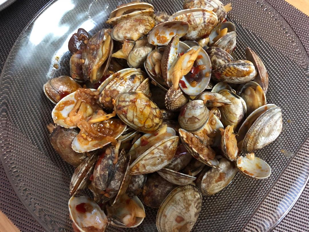 辣炒花蛤