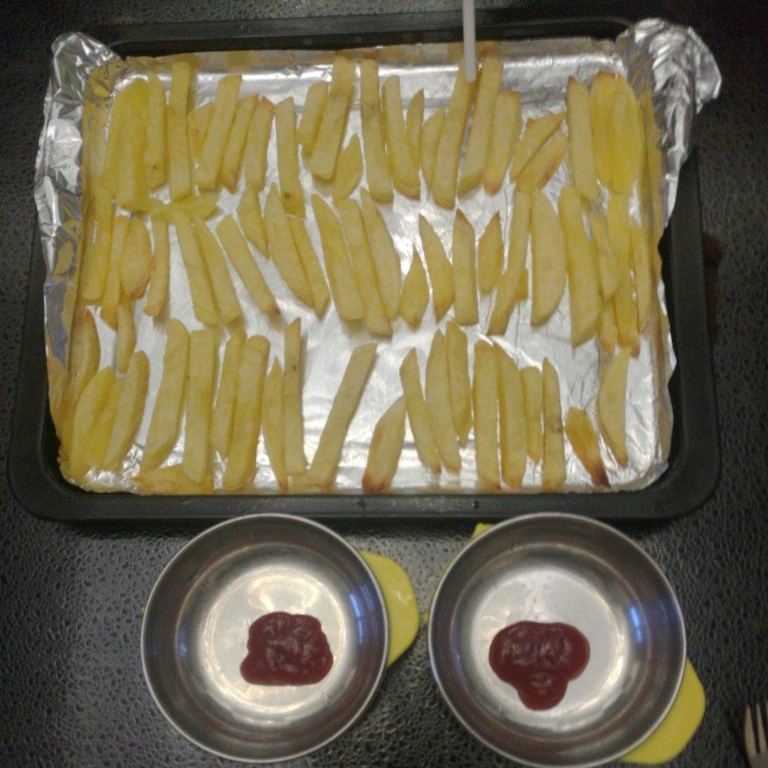 烤箱版薯条