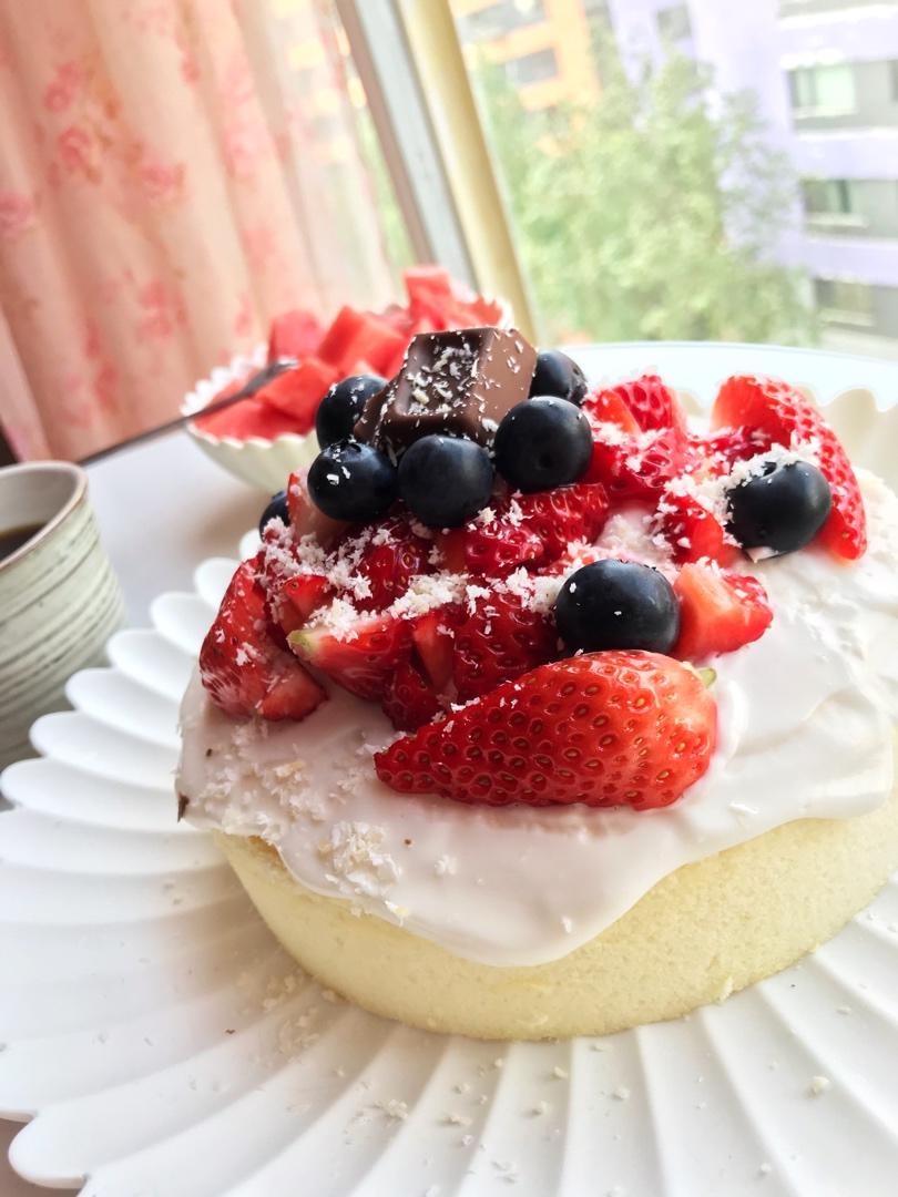 小葵susu做的酸奶蛋糕