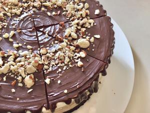 巧克力咖啡香草慕斯蛋糕🌿甜蜜的三重暴击🌿的做法 步骤27
