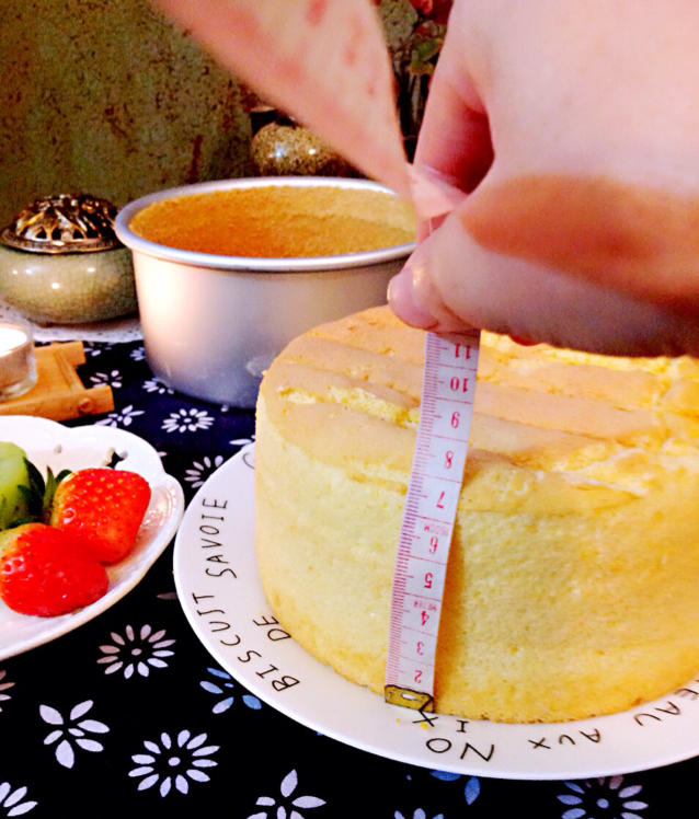 8寸戚风蛋糕（改良君之配方）#皮黑森林#