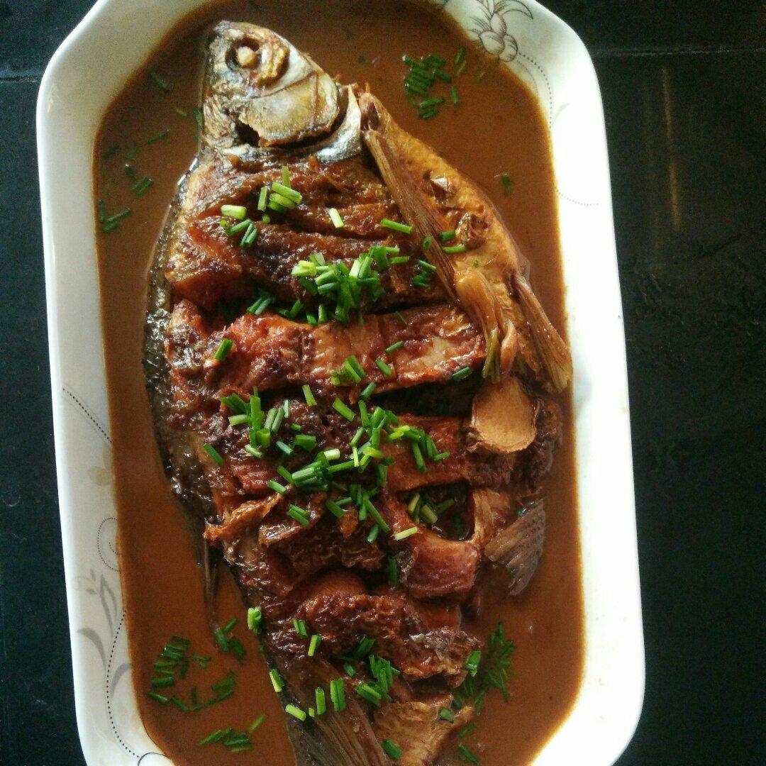 money玲做的红烧鳊鱼