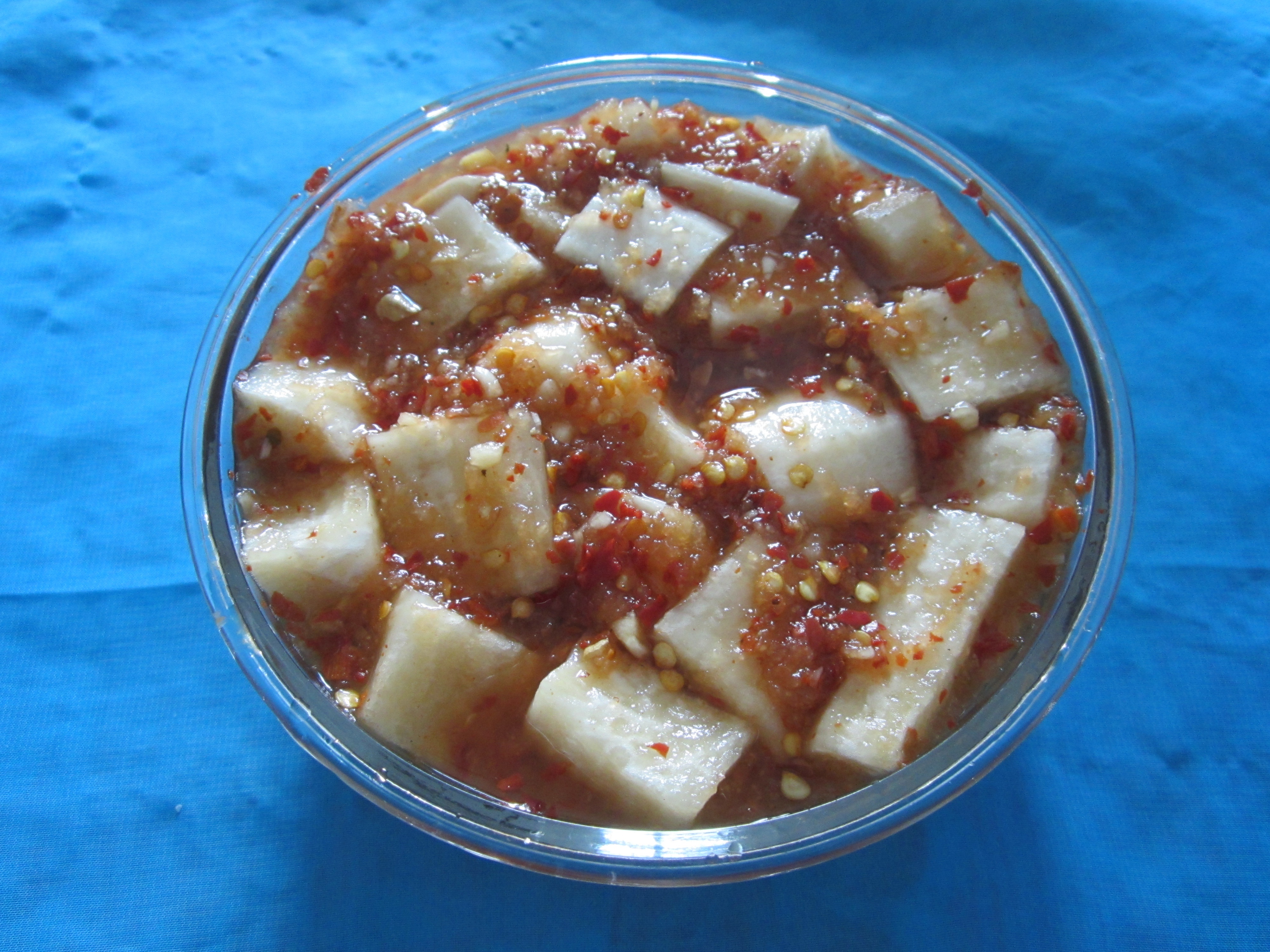 韩国泡菜辣萝卜块