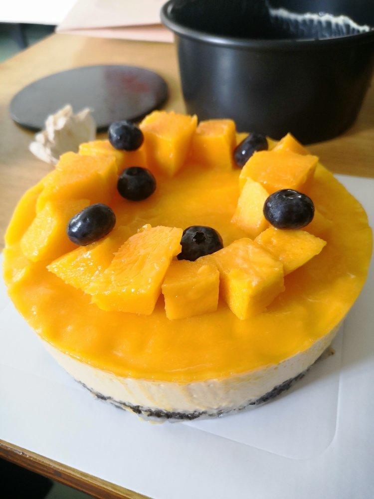 【视频】芒果慕斯（6寸） | 含镜面果胶配方