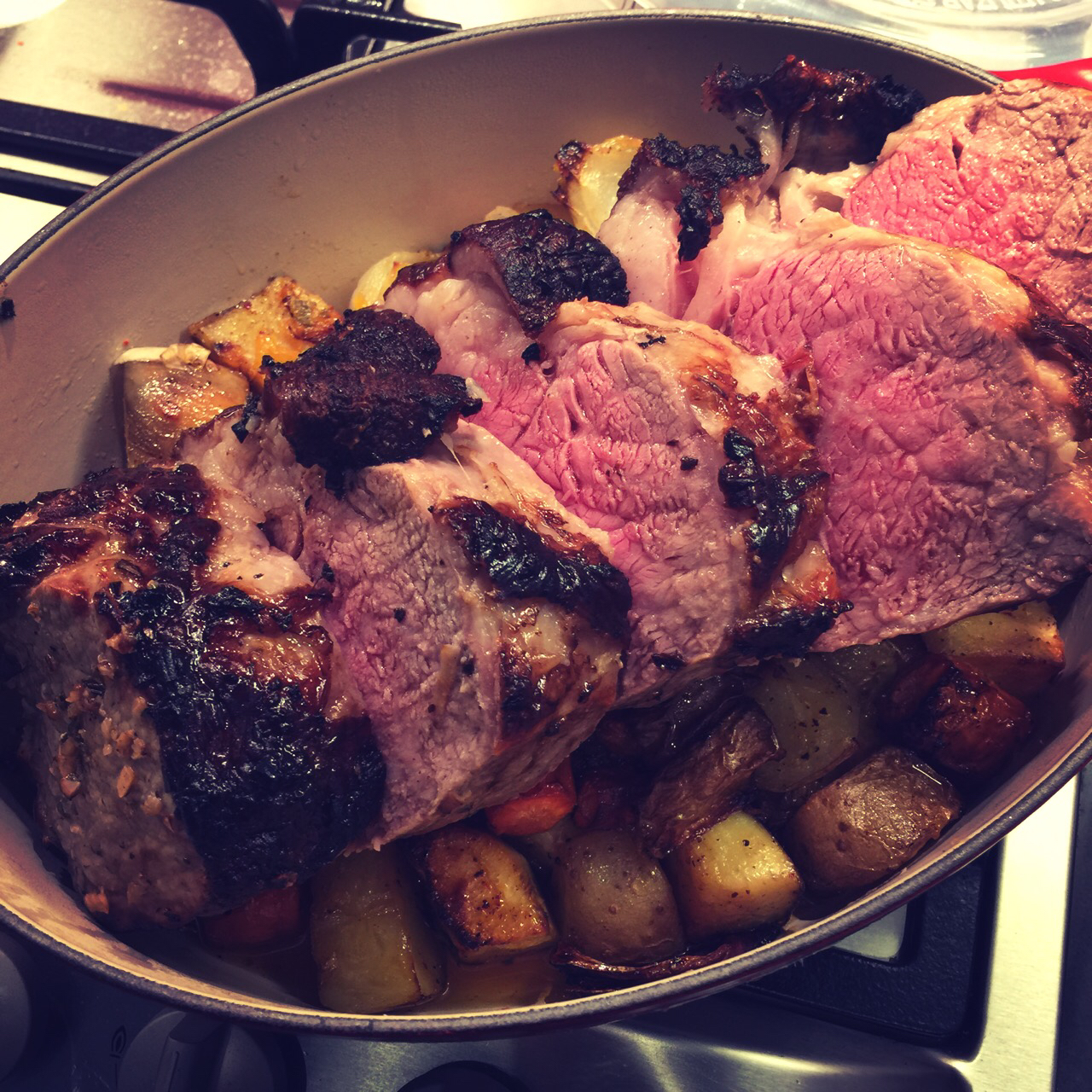 striploin roast 烤牛肉