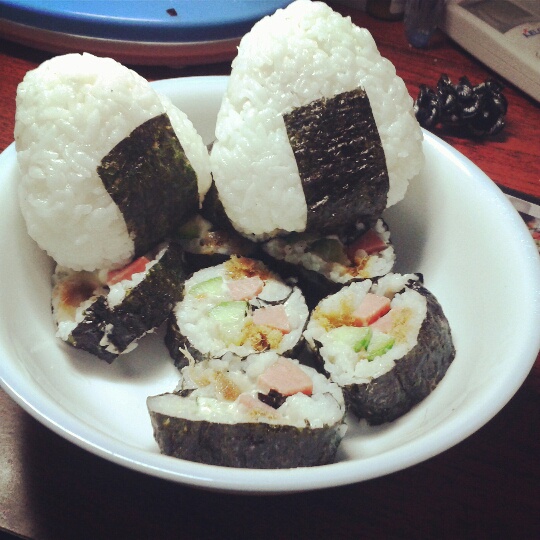 金枪鱼芝士饭团