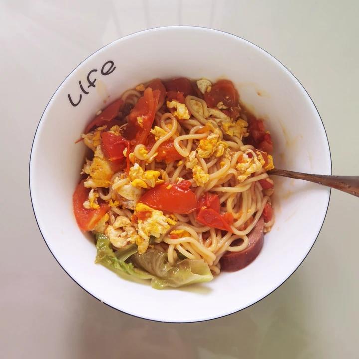 西红柿鸡蛋焖面🌟yyds❤️