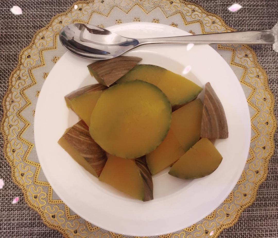 南瓜发糕（无水无油无糖配方）