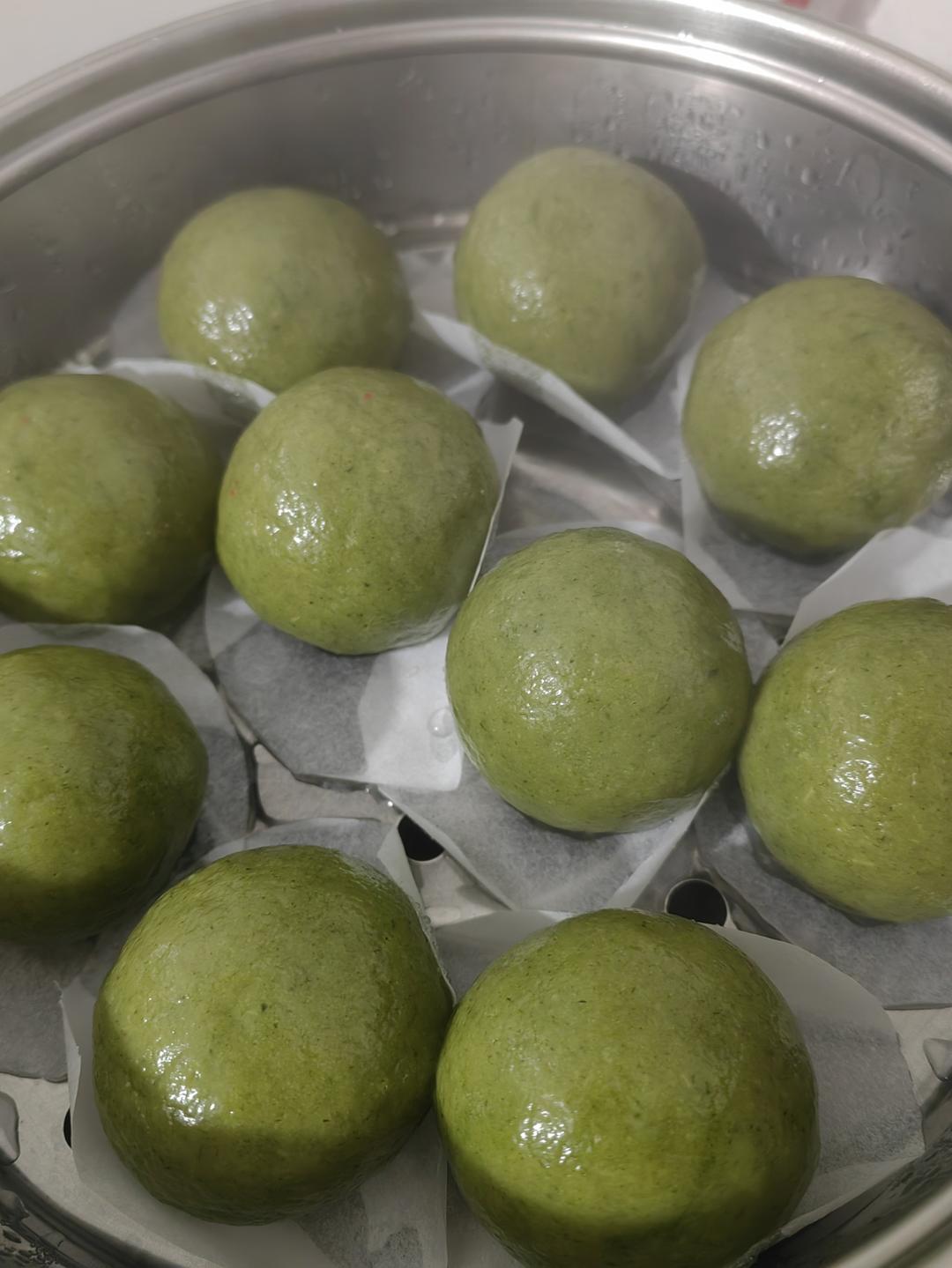 清明必吃的艾草青团