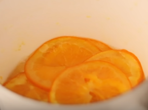 糖渍香橙巧克力马芬的做法 步骤9