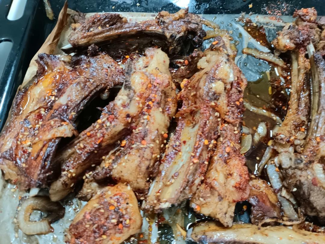 挡不住的诱惑～烤羊排