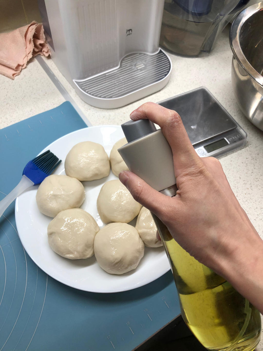 纯奶手撕吐司的做法 步骤1