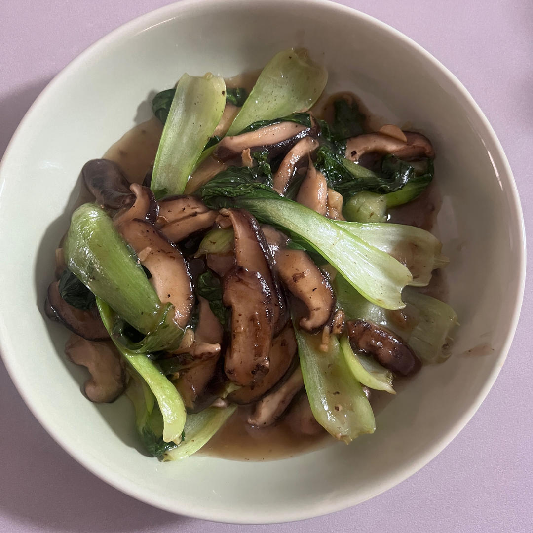 香菇油菜（简单快手）