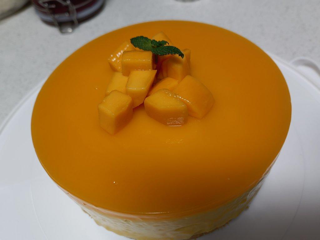 【视频】芒果慕斯（6寸） | 含镜面果胶配方