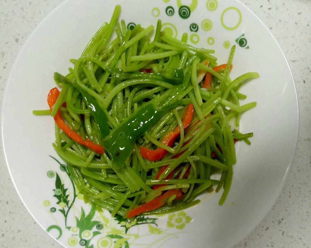 清炒红薯苔的做法