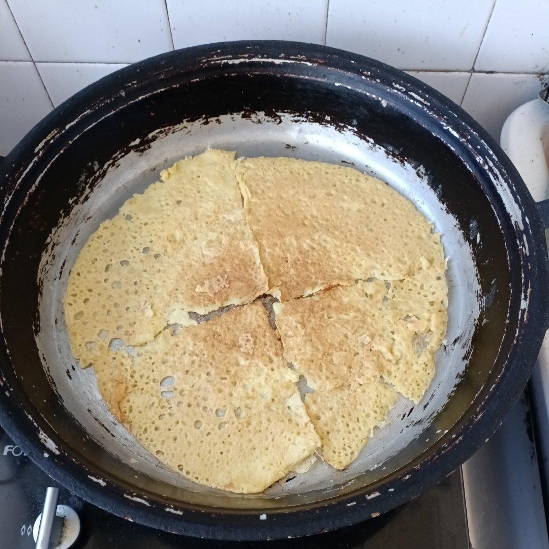 超简单美味咸食（鸡蛋煎饼）