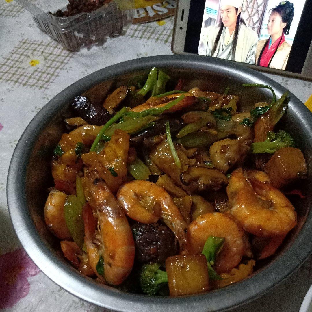 干锅虾虾（最详细的图文解说）