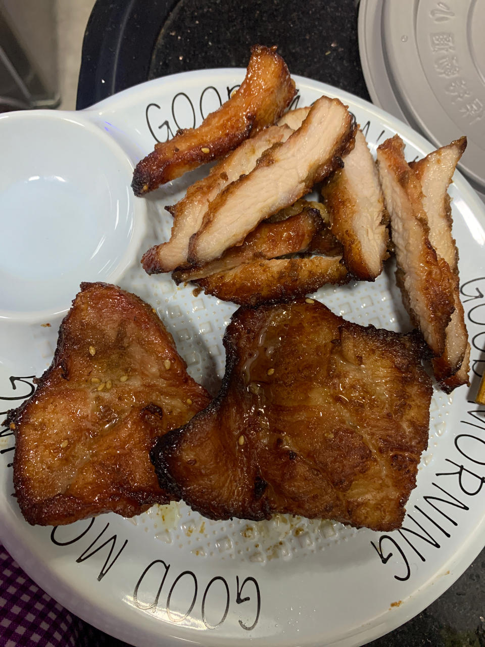 烤猪颈肉（空气炸锅）