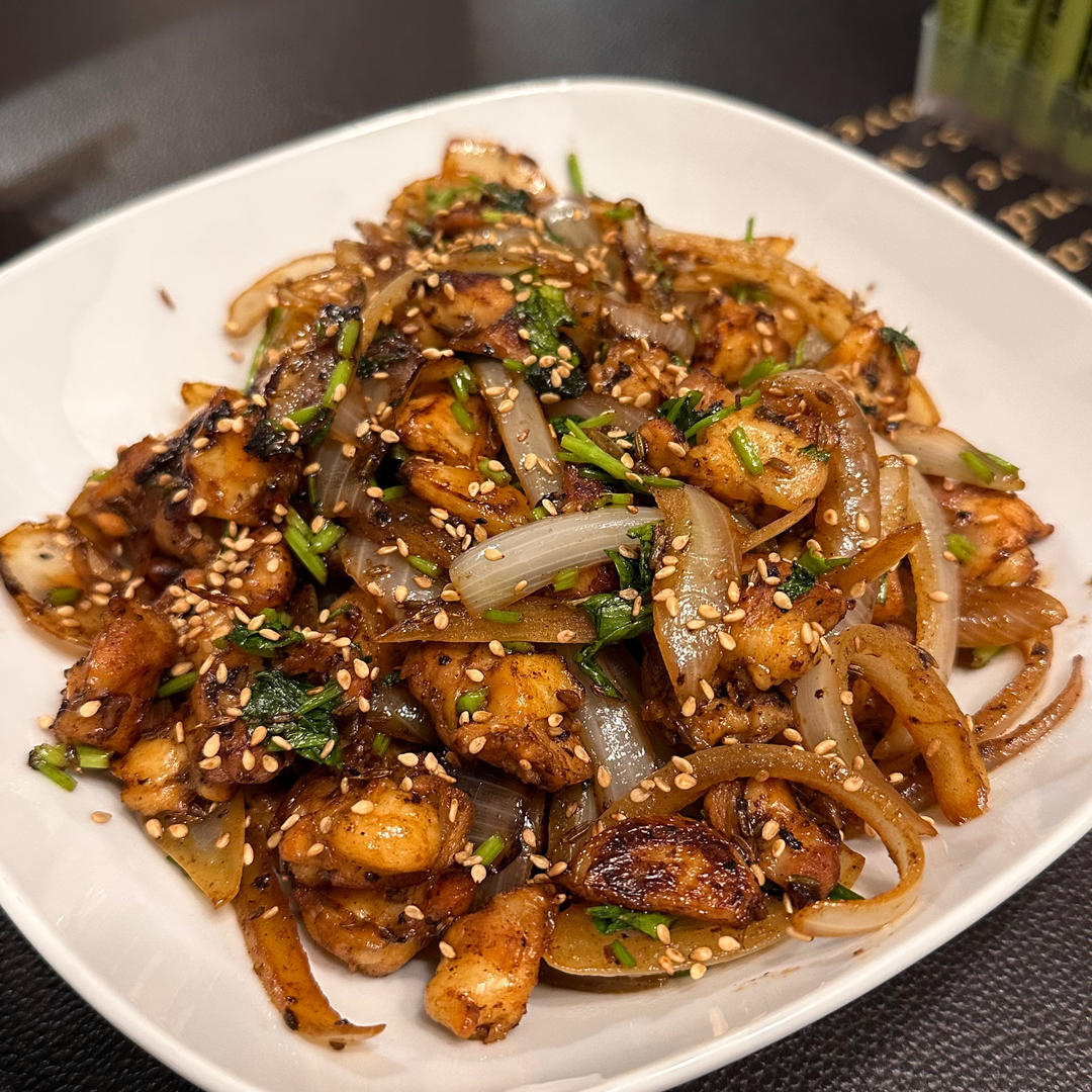 爆炒鸡脆骨