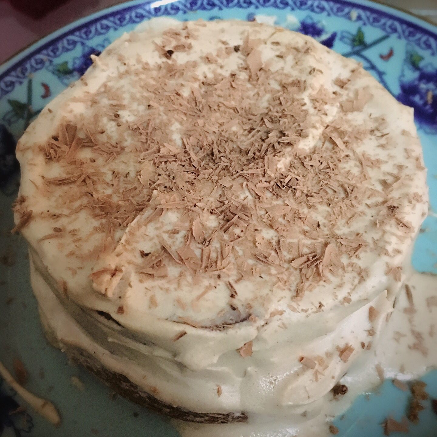 史上最好吃的摩卡戚风蛋糕7寸！！