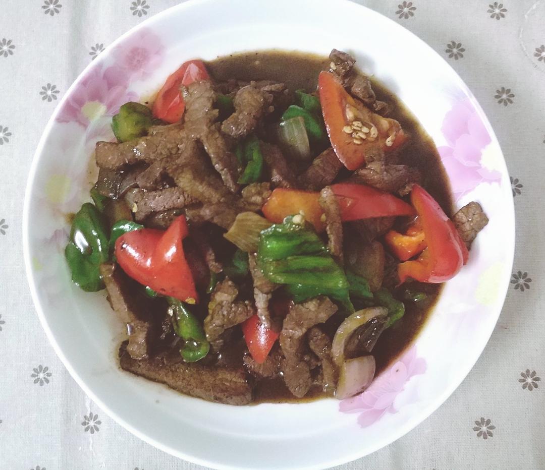 黑椒牛柳