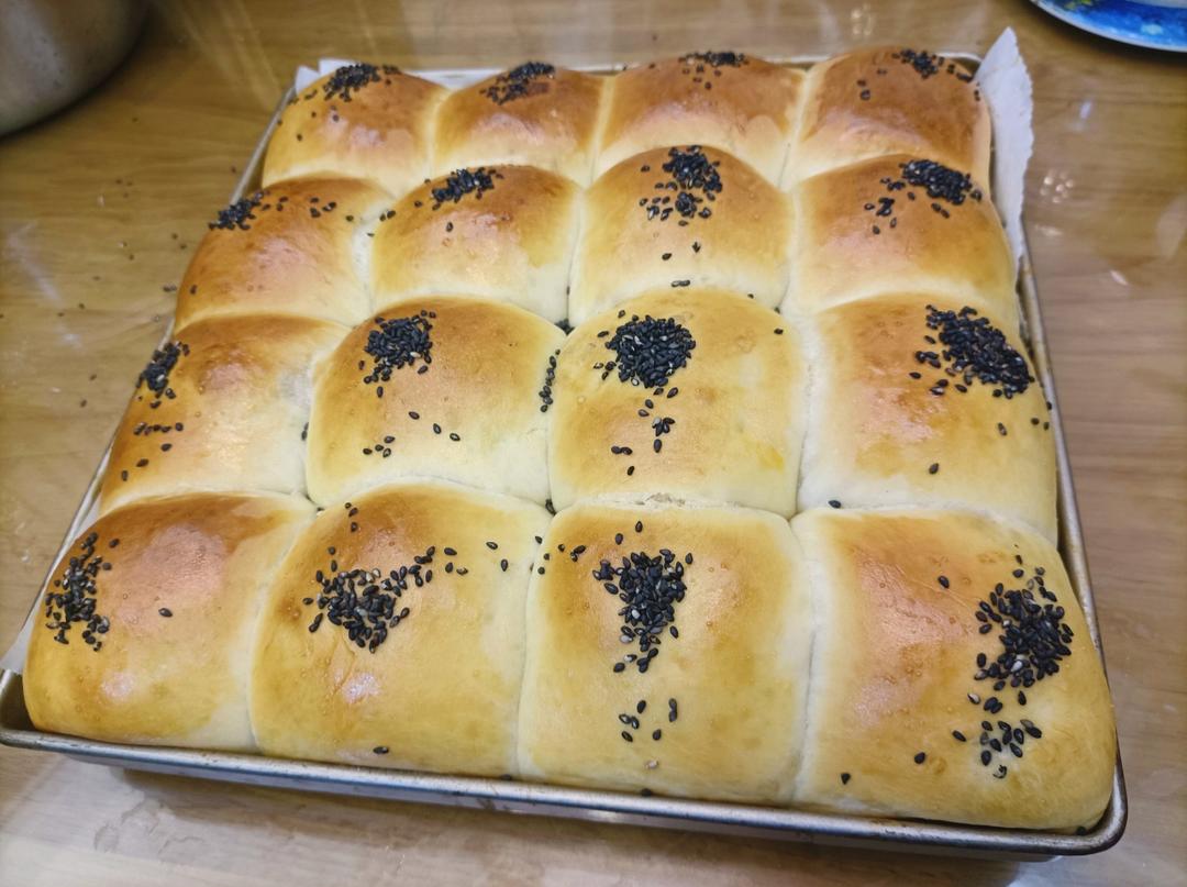 牛奶面包卷（直接法）