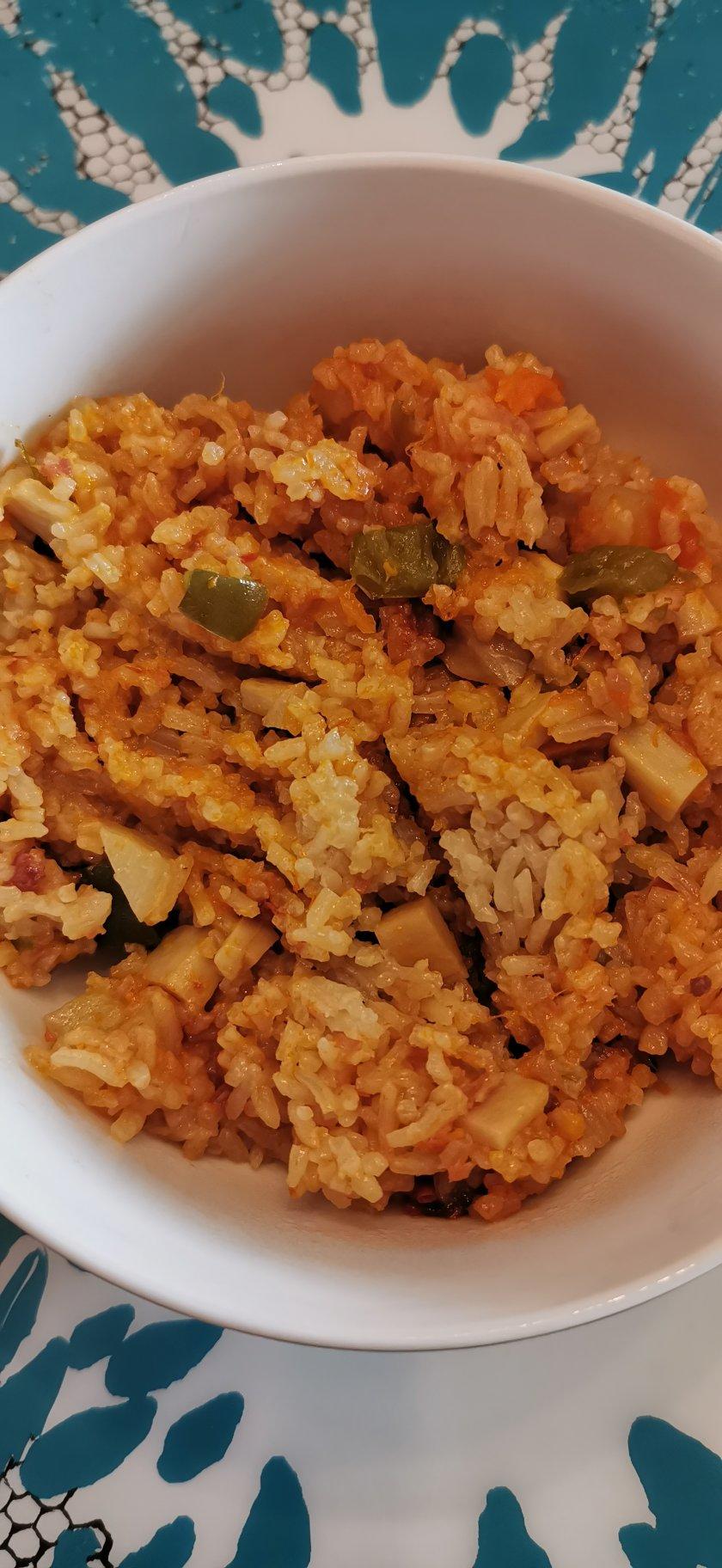 电饭锅版香菇腊肠饭
