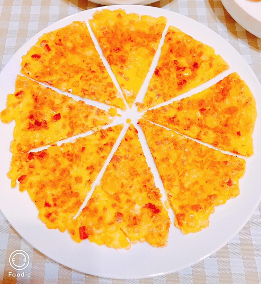 susan的似水流年做的胡萝卜鸡蛋饼