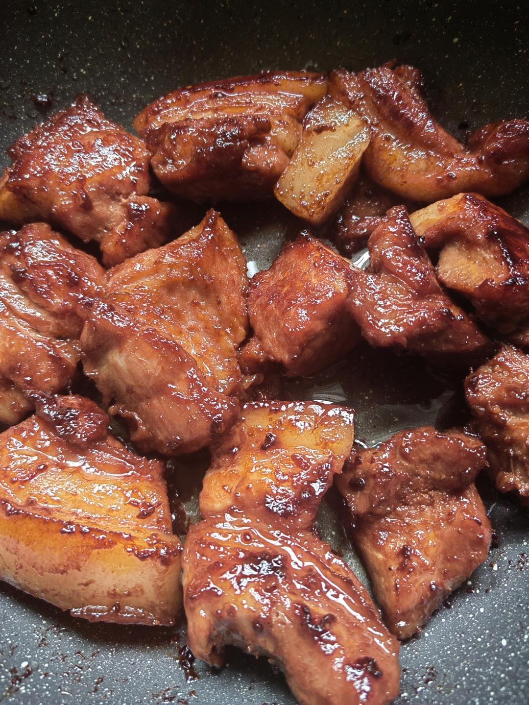 年夜饭之铜钱蜜汁叉烧