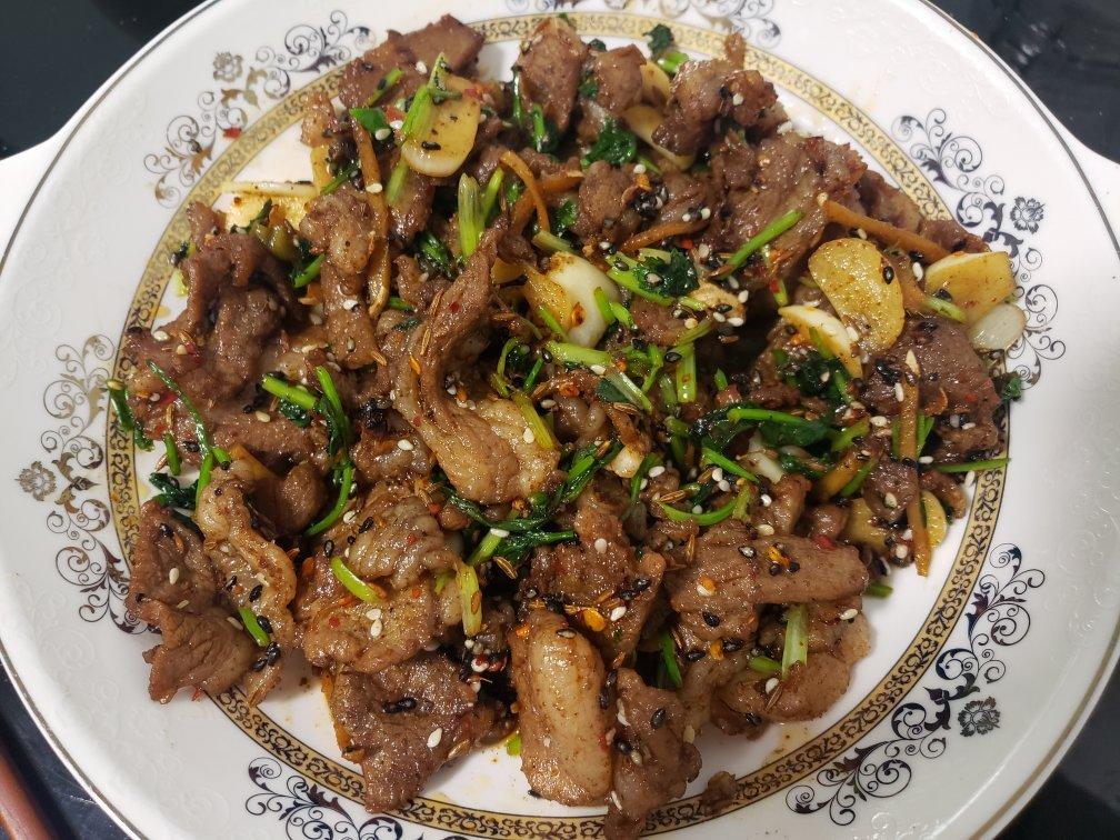 孜然羊肉