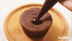 巧克力轻乳酪杯蛋糕 | 巧克力脑袋速来！醇香浓厚，免打发零失败！的做法 步骤10