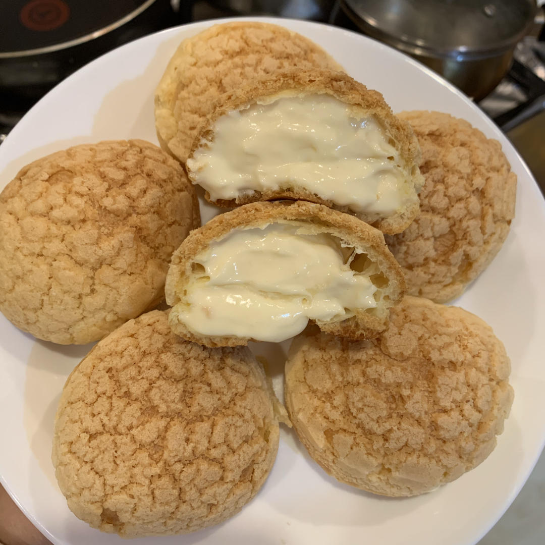 十分美味的酥皮泡芙