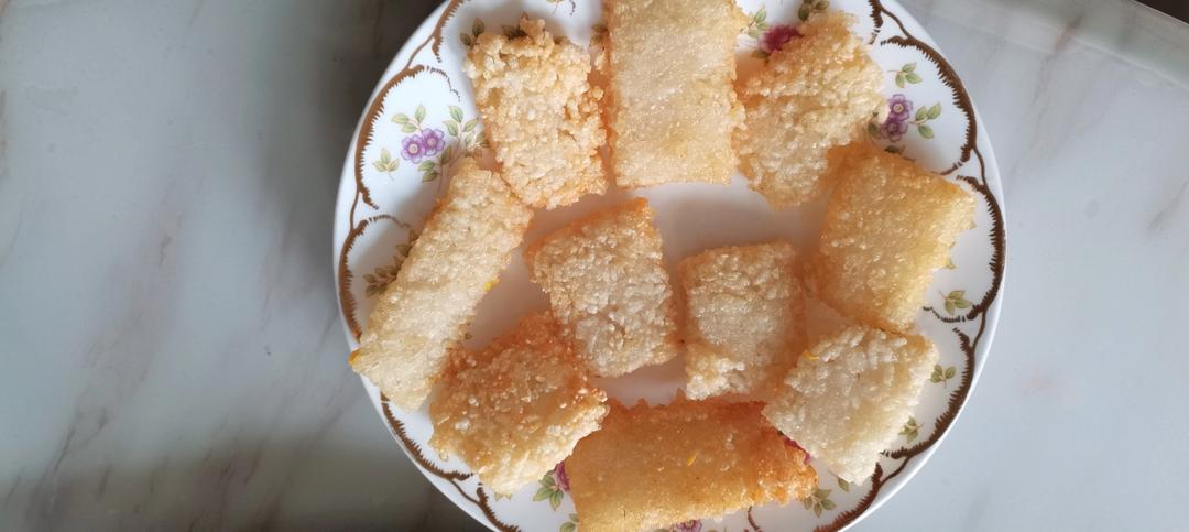 糯米糍粑---江南人叫它糍饭糕！