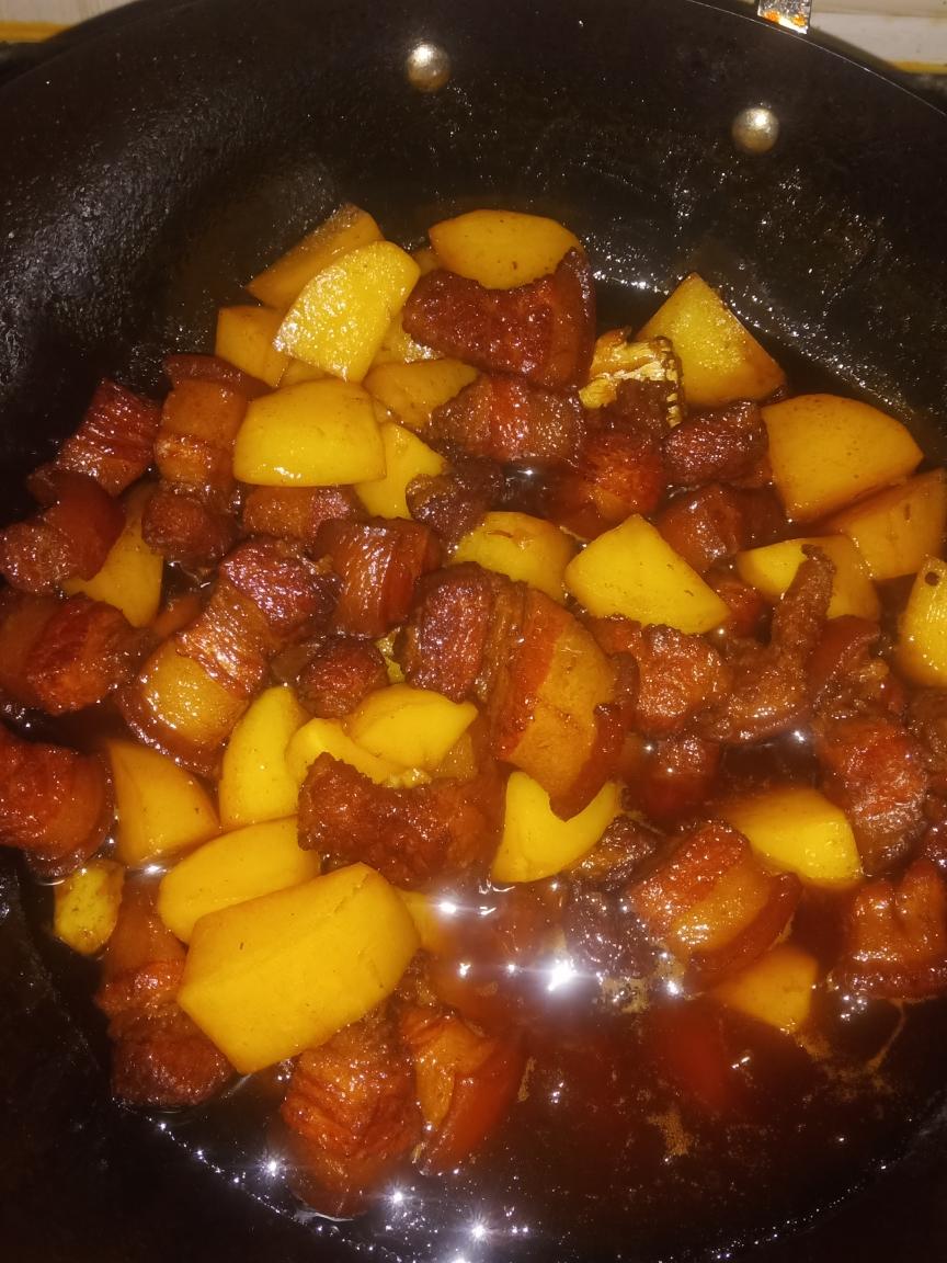 不焯水不放油的家常红烧肉