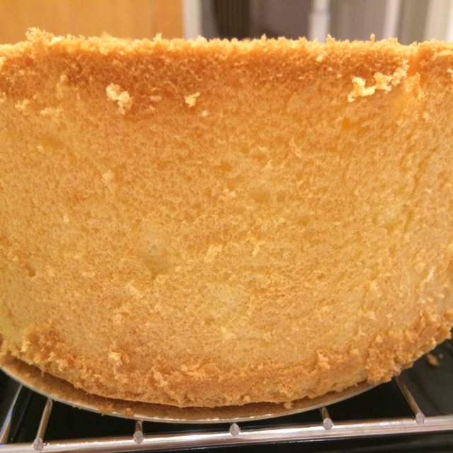 6寸原味戚风蛋糕