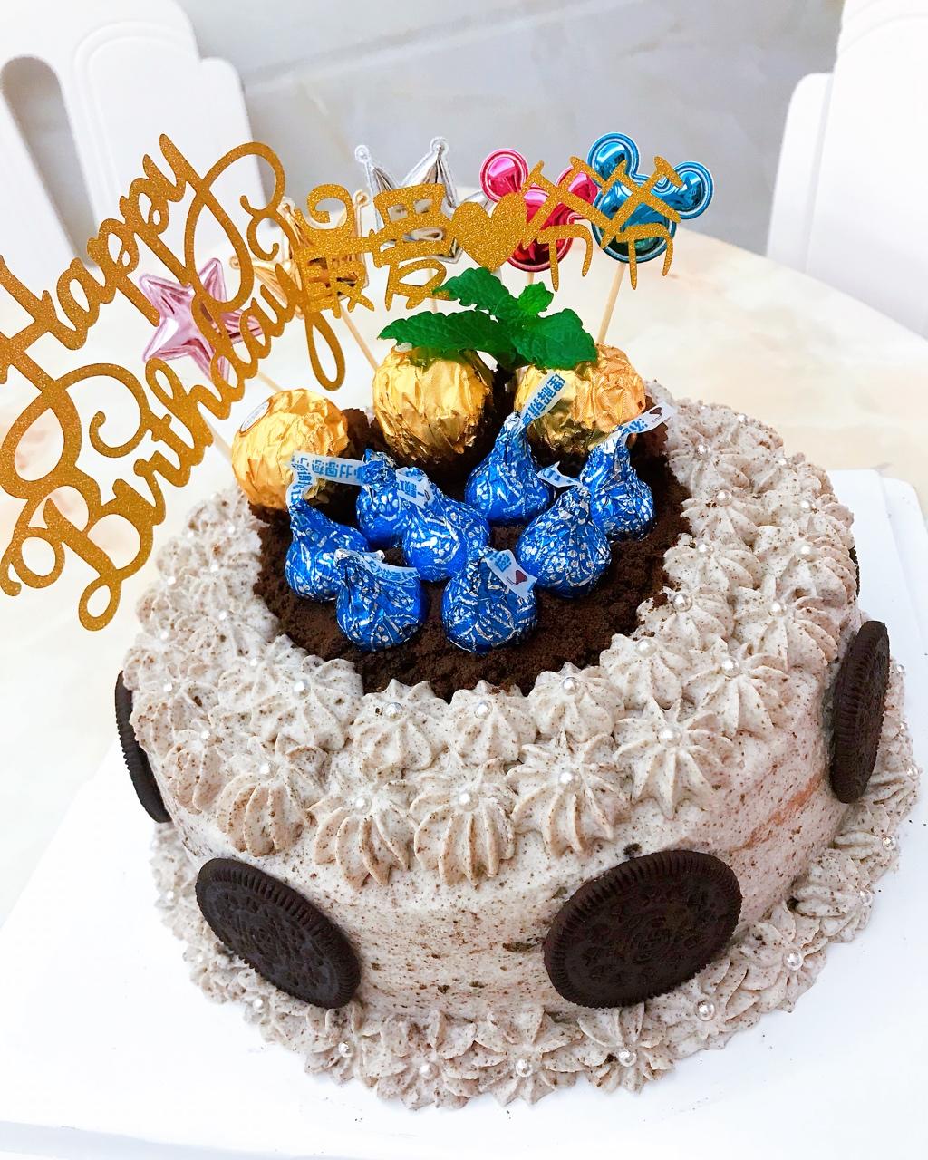 奥利奥咸奶油蛋糕（六寸）