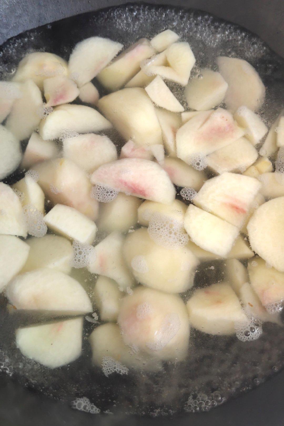 DIY桃子罐头