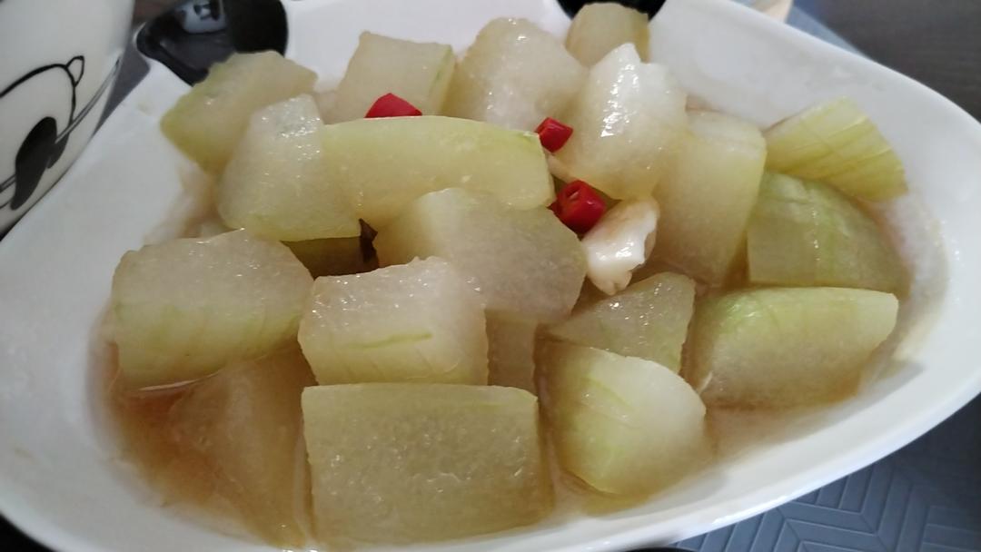 清焖翡翠冬瓜