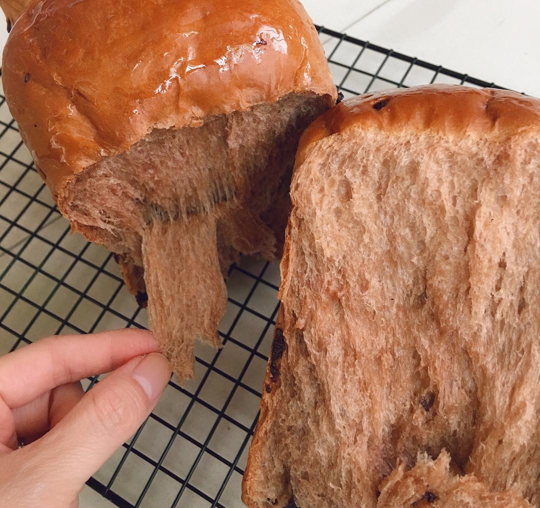 奶油巧克力吐司