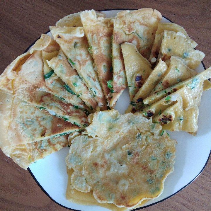 香葱鸡蛋饼