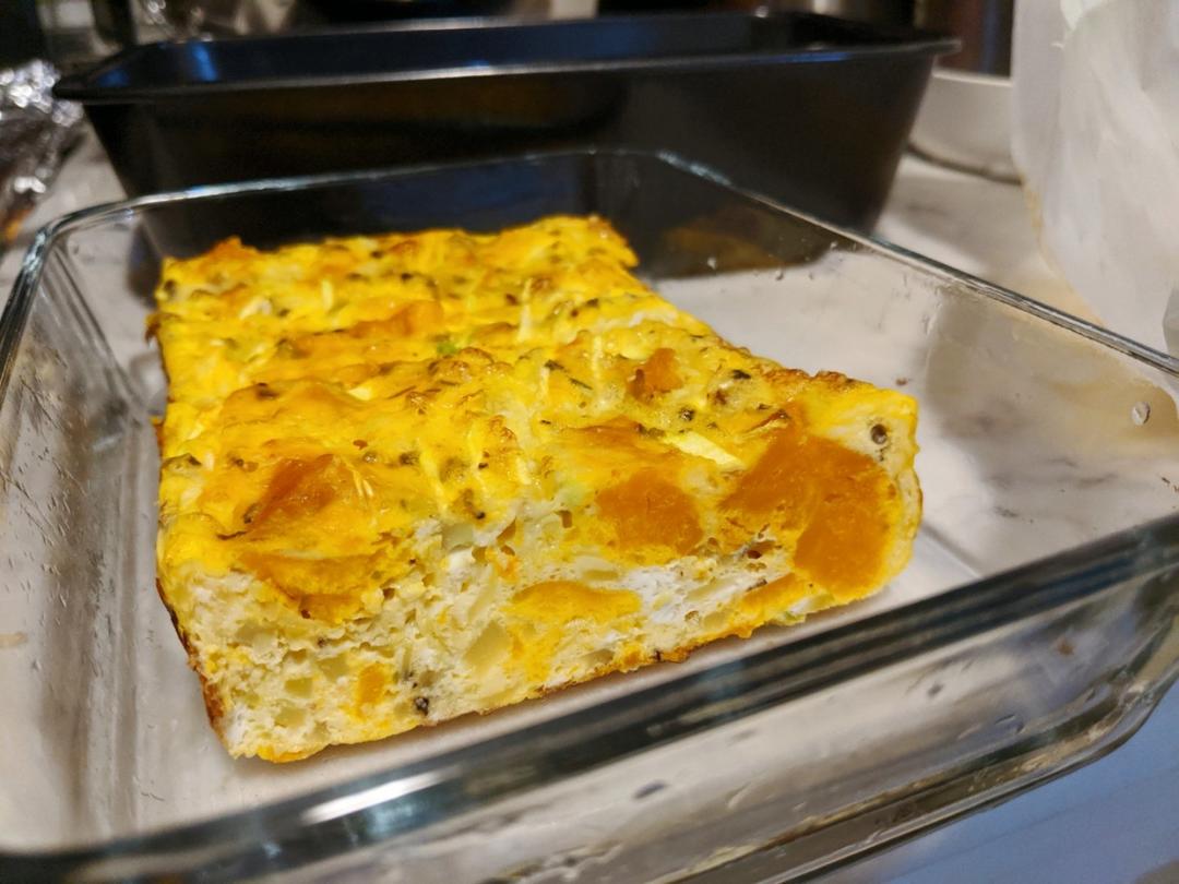 【北鼎烤箱食谱】南瓜西葫芦鸡蛋糕 Pumpkin and Zucchini Loaf
