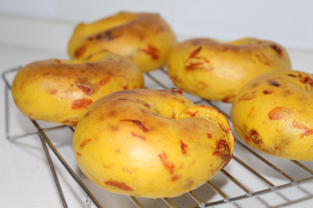 减肥神包——南瓜贝果（无糖无油）