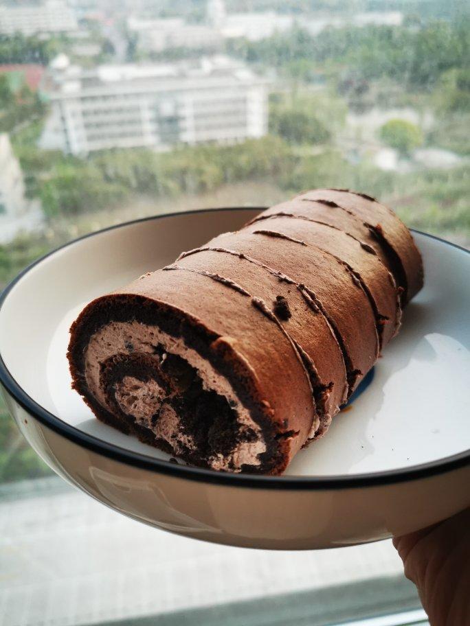 可可蛋糕卷