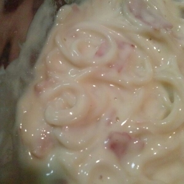 芝士培根意大利面