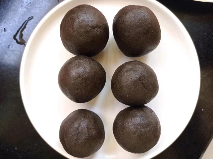 无油芝麻花生馅【可塑型/包汤圆/面包馅料/月饼馅/馅饼/无油馅料/黑芝麻馅】