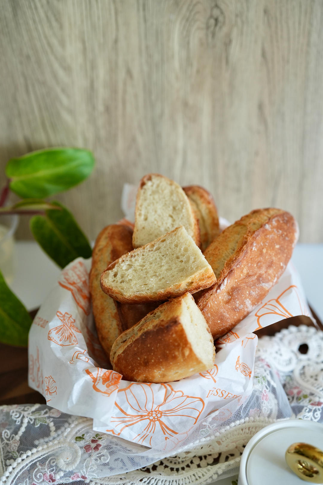 免揉面｜无糖无油｜冷藏发酵｜懒人版短棍面包