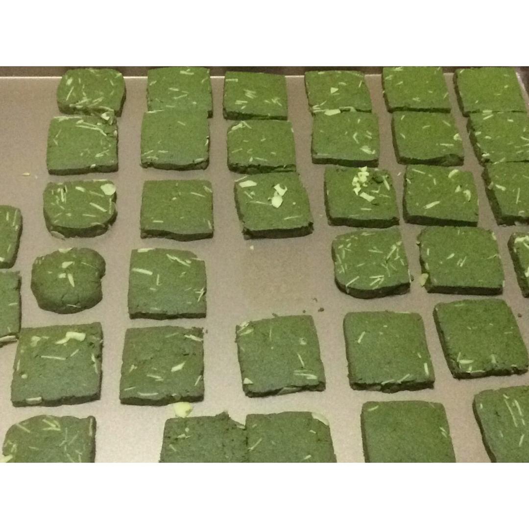 抹茶杏仁饼干