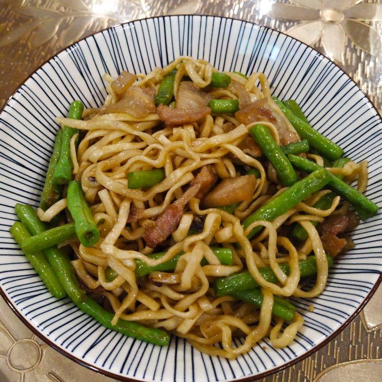 豆角焖面