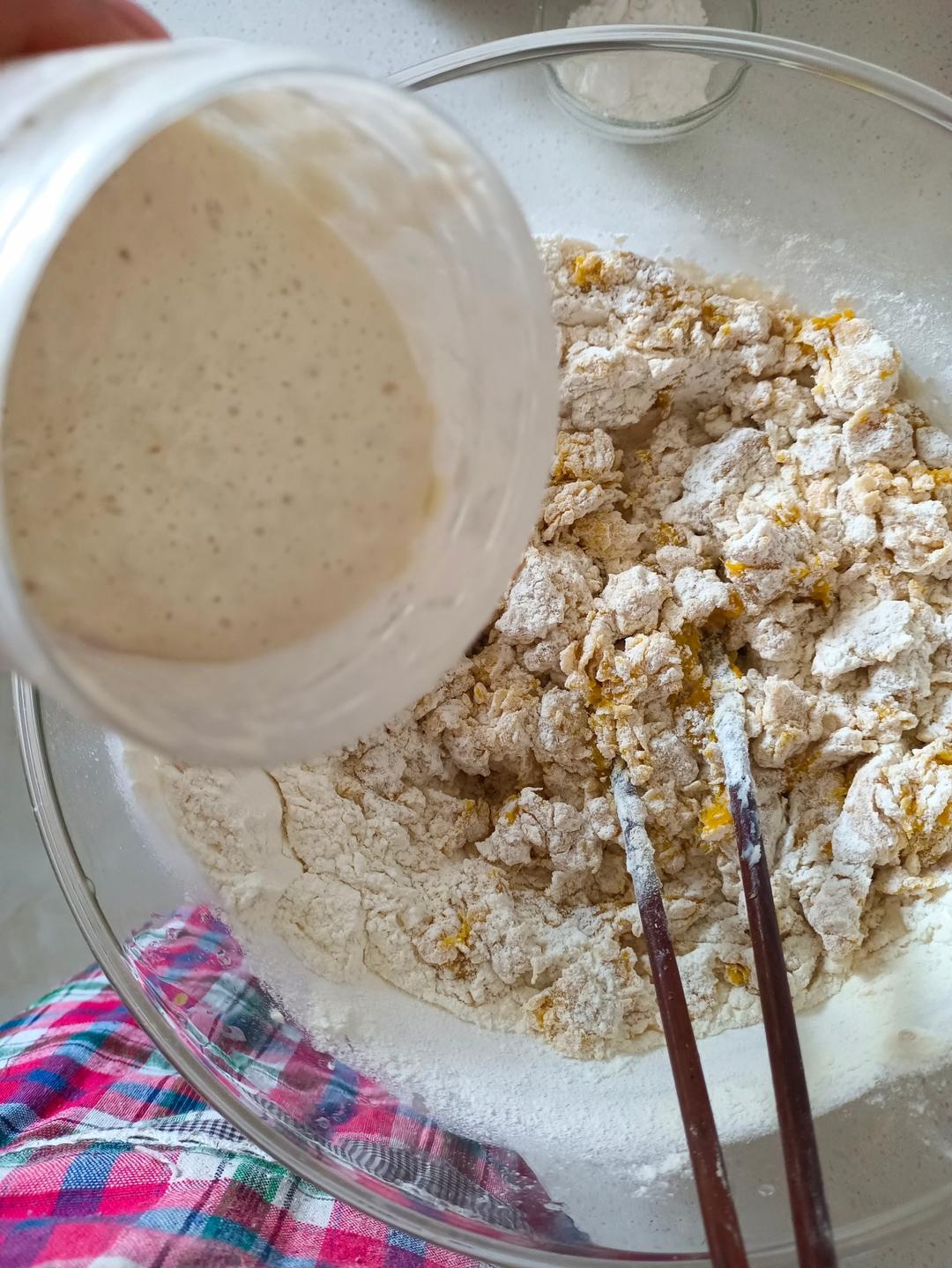 纯奶手撕吐司的做法 步骤1