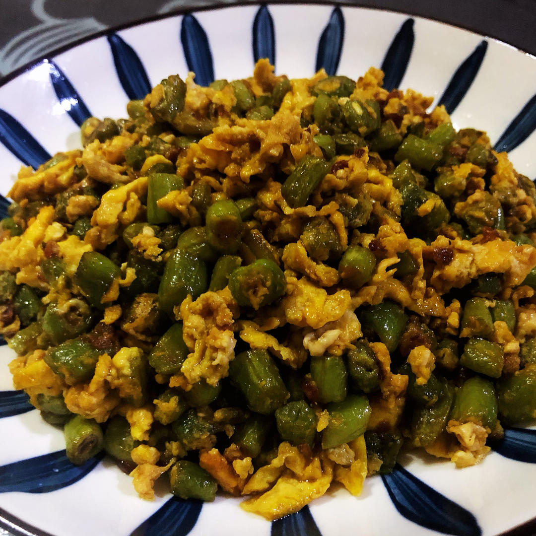 豆角炒蛋超级下饭菜，不好吃算我输